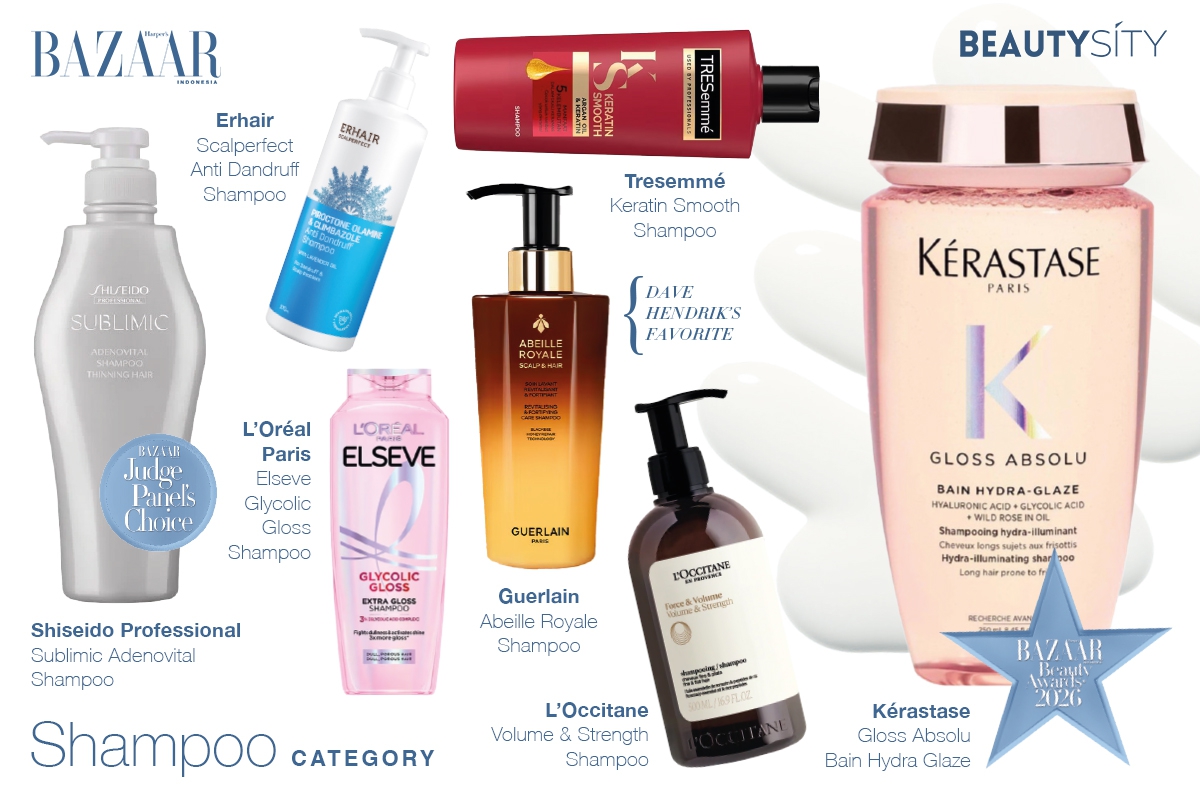 Pemenang Shampoo Bazaar Beauty Awards 2026