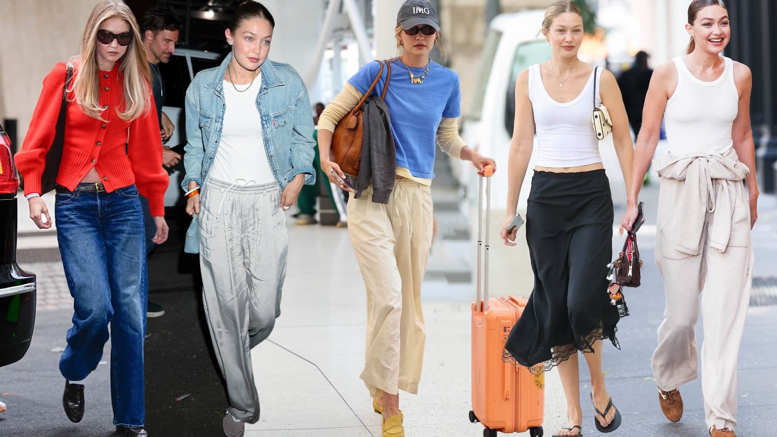 Cara Mengadaptasi Gaya Model-Off-Duty Ala Gigi Hadid yang Effortless