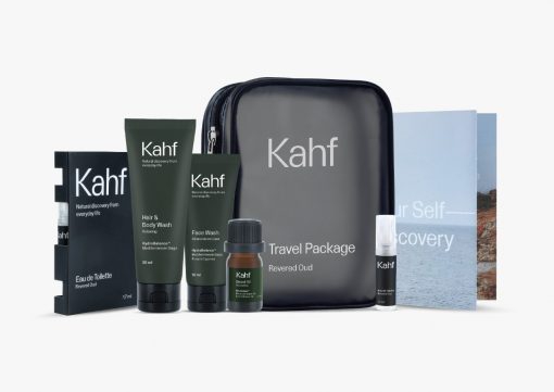 Kahf Revered Oud Travel Package produk beauty lokal yang travel friendly