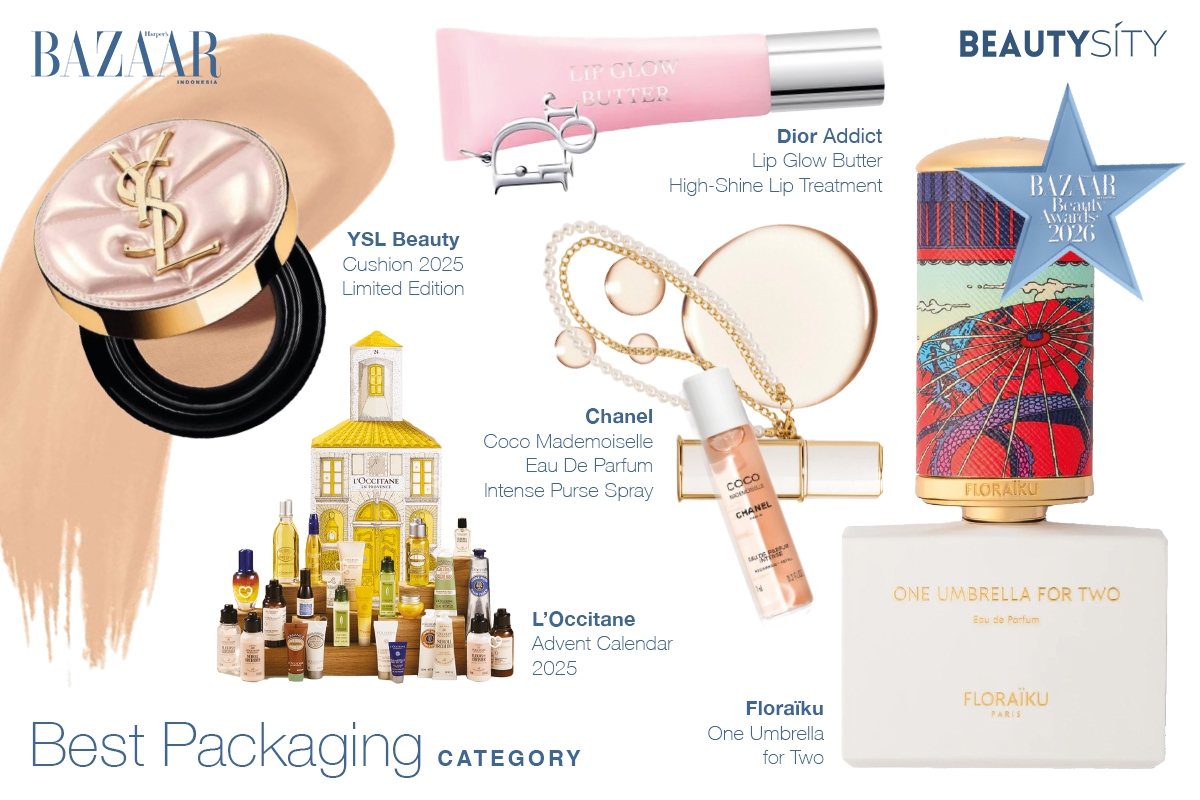 Pemenang Best Packaging  Bazaar Beauty Awards 2026
