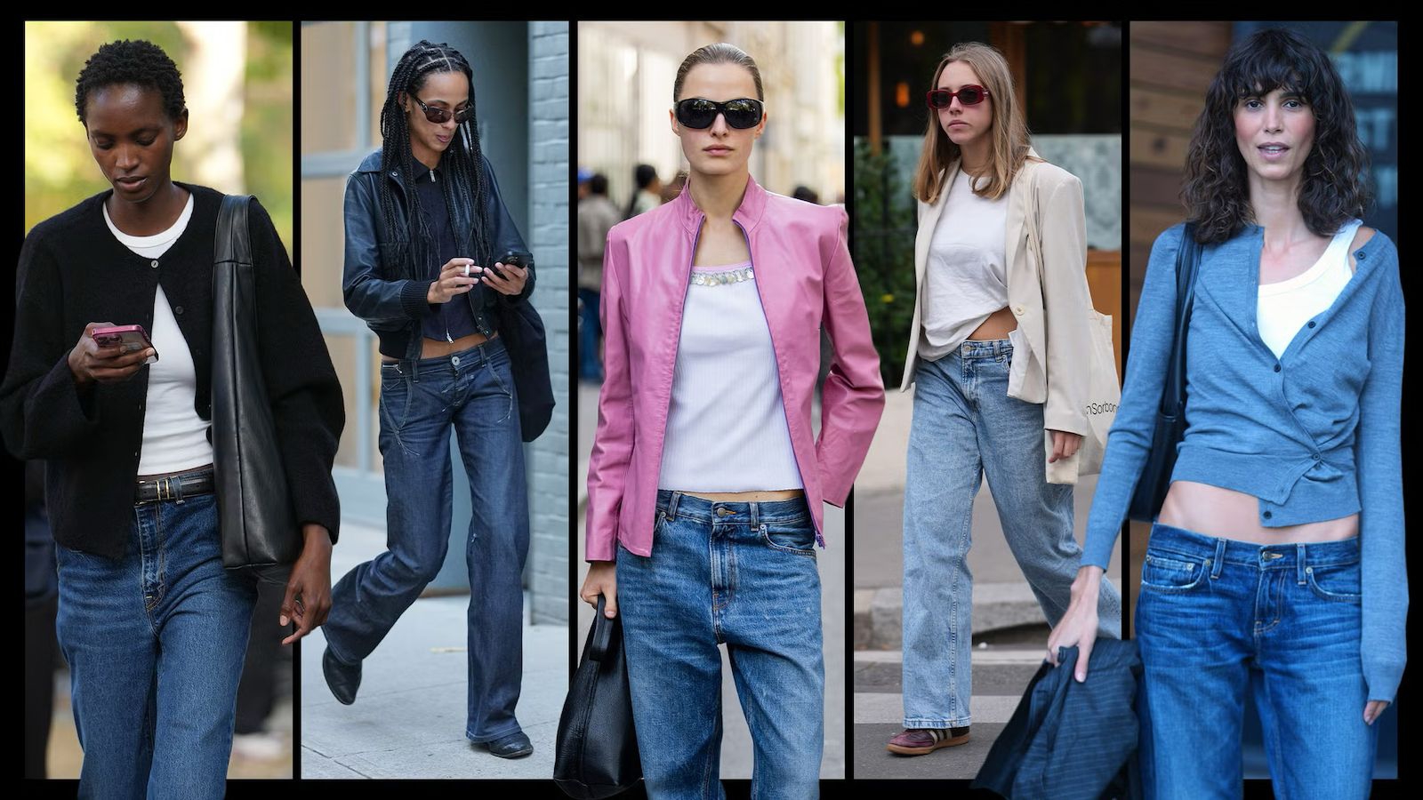 Low-Rise Jeans Benar-Benar Kembali. Begini Cara Memakainya