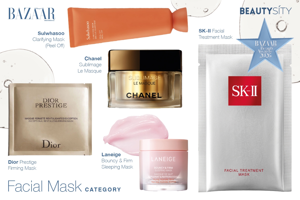 Daftar Komplet Pemenang Bazaar Beauty Awards 2026