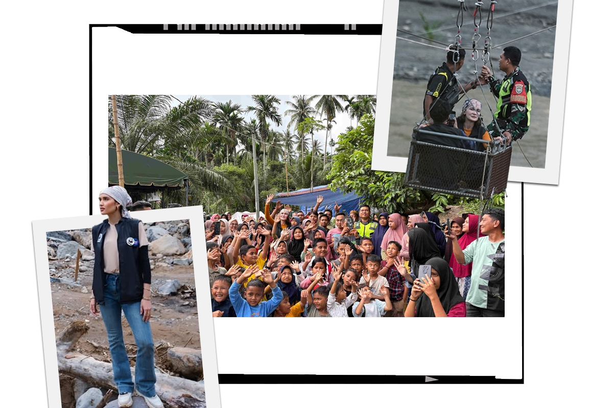 Luna Maya dan Cinta Laura Dukung Pemulihan Aceh Bersama WWF-Indonesia