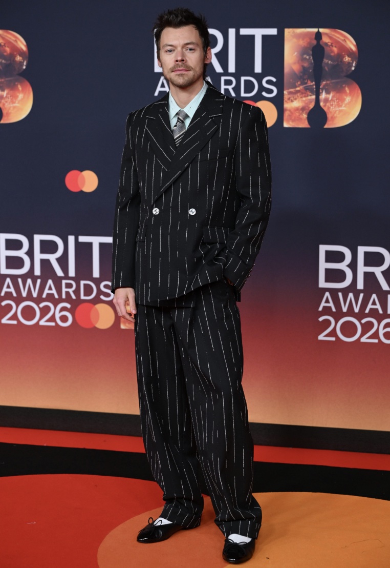 Harry Styles di Brit Awards 2026