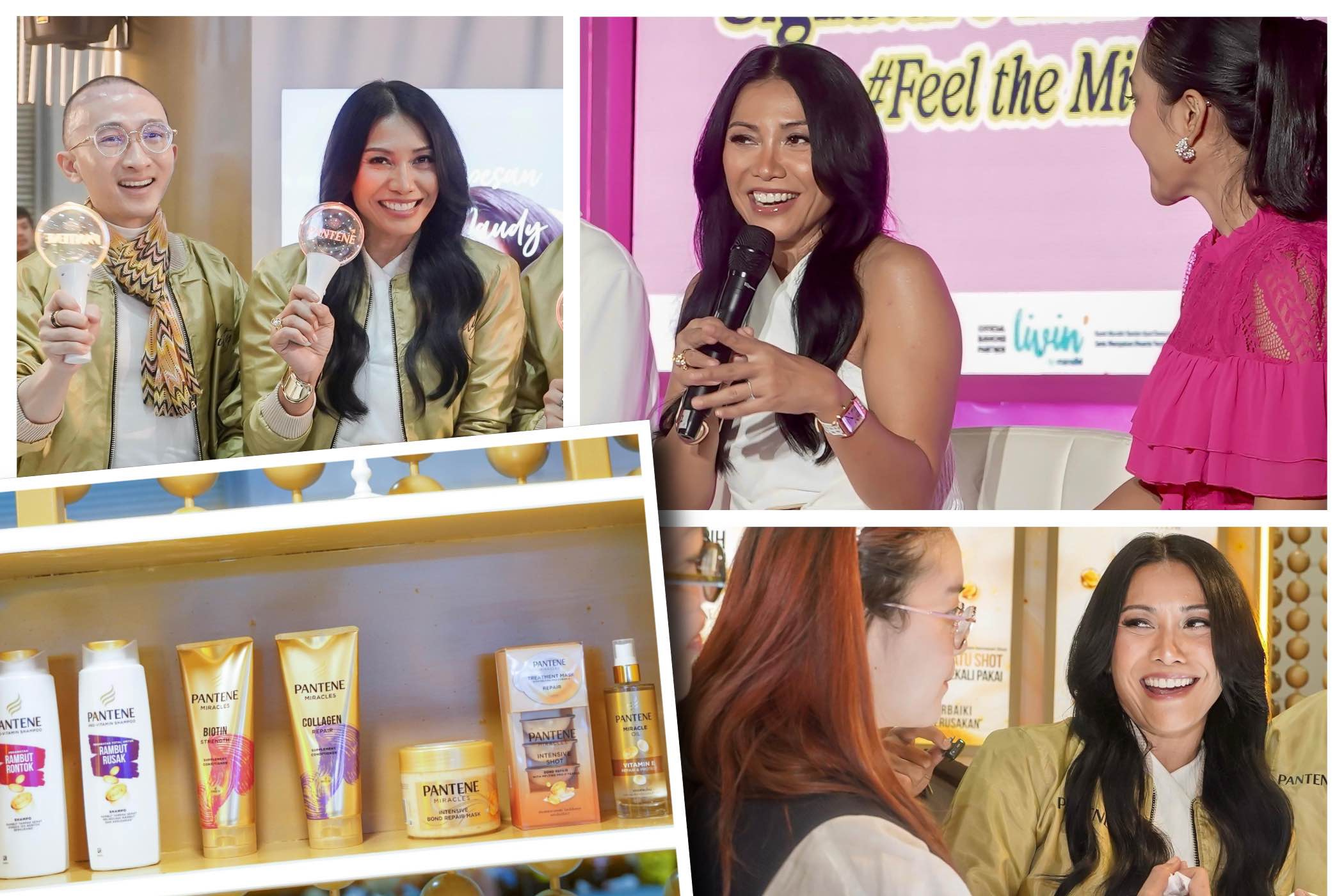 Anggun dan Pantene Rayakan Era Baru Perawatan Rambut