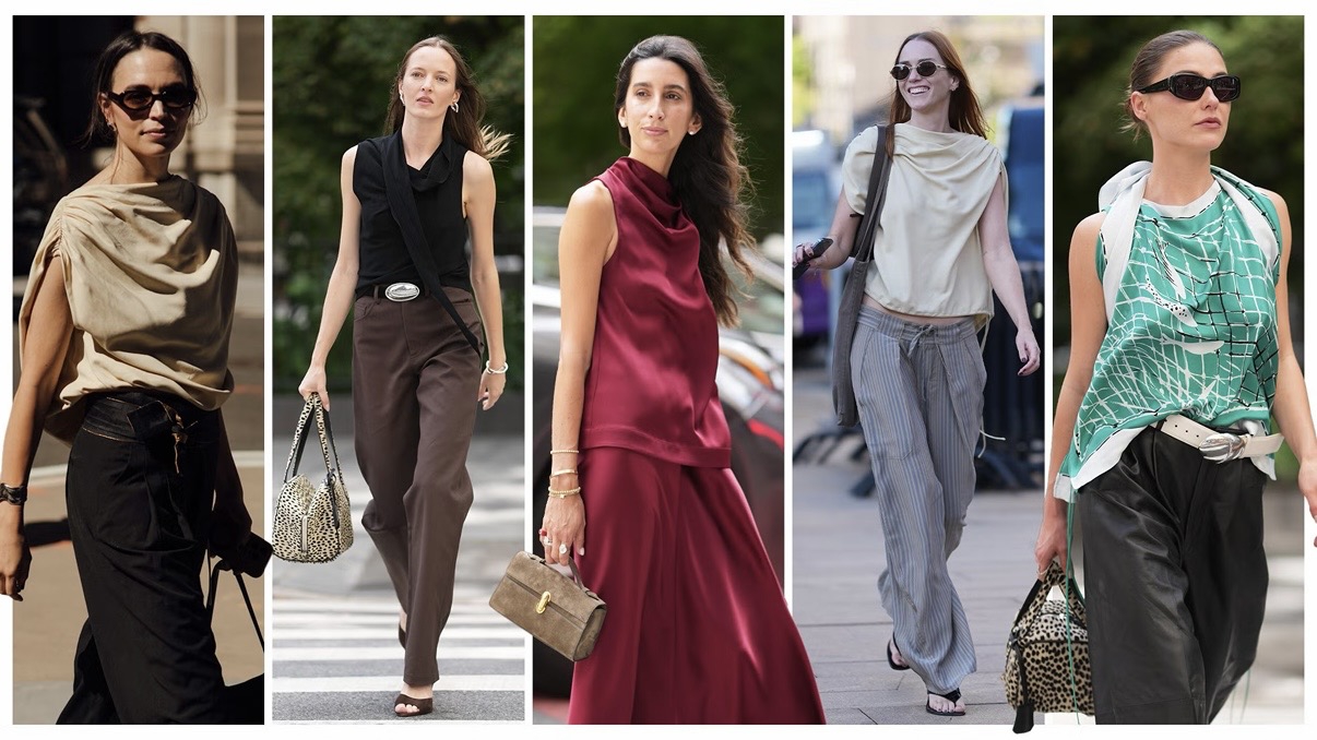 Draped Top Jadi Tren Andalan Musim Gugur