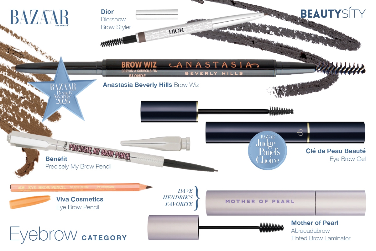 Pemenang Eyebrow Bazaar Beauty Awards 2026