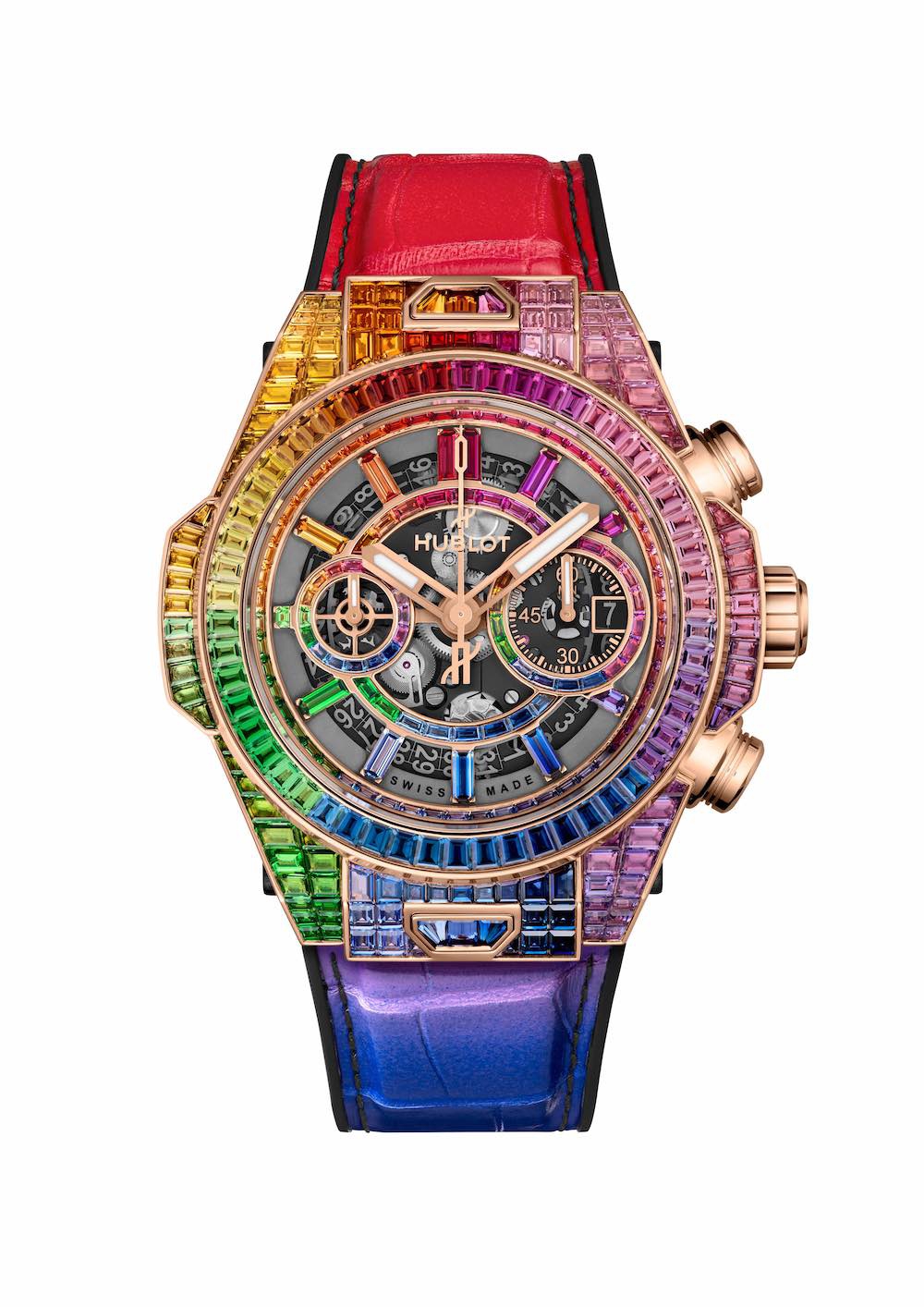 Tali jam tangan hublot big bang hot sale