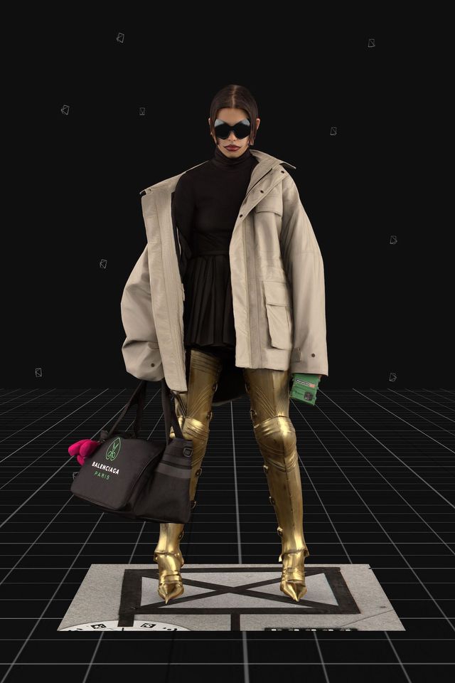 Balenciaga musim gugur 2021