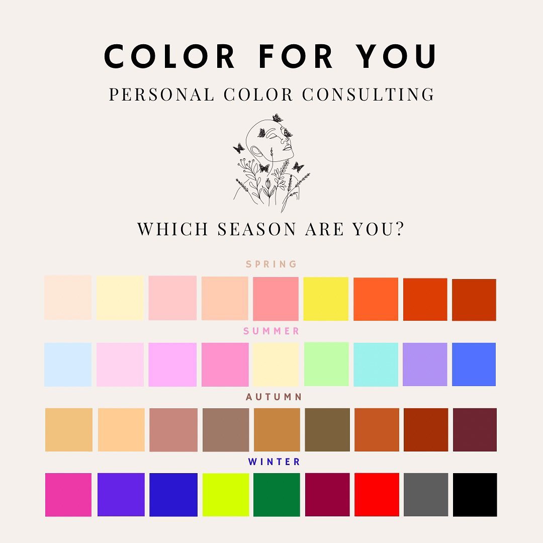 personal color consultant, color for you