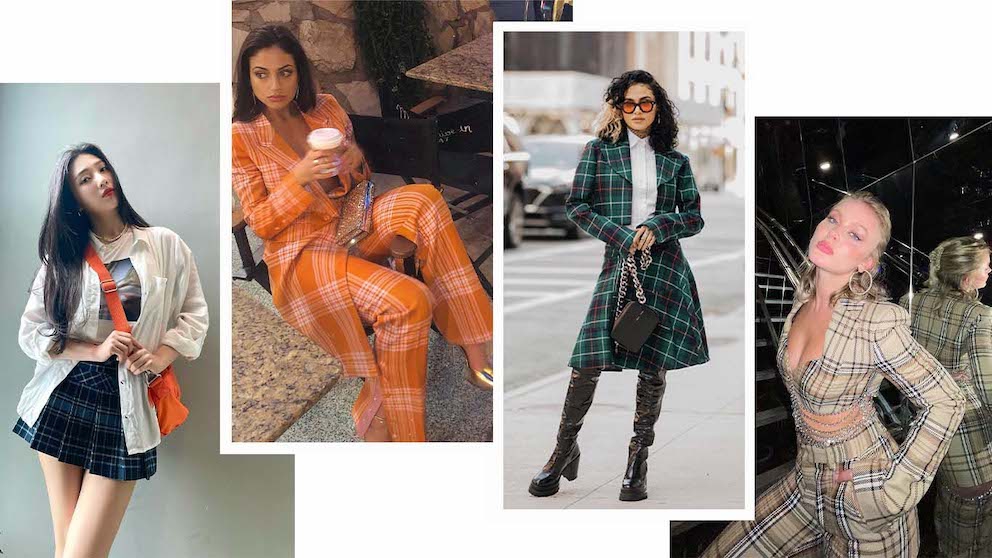 Ide Padu Padan Busana Bermotif Tartan yang Tidak Membosankan