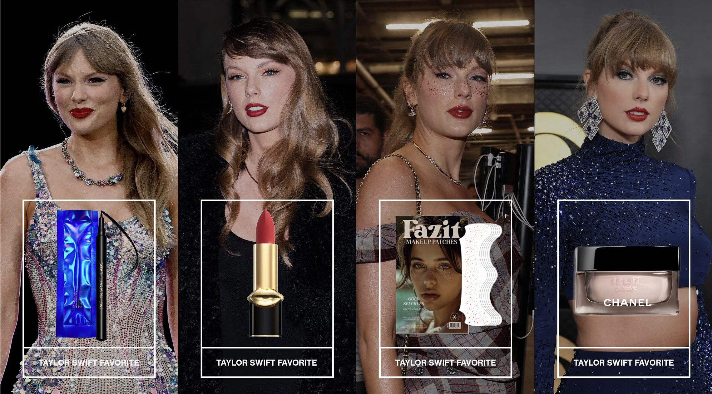 Wajib Tahu! 25 Produk Kecantikan Favorit Taylor Swift