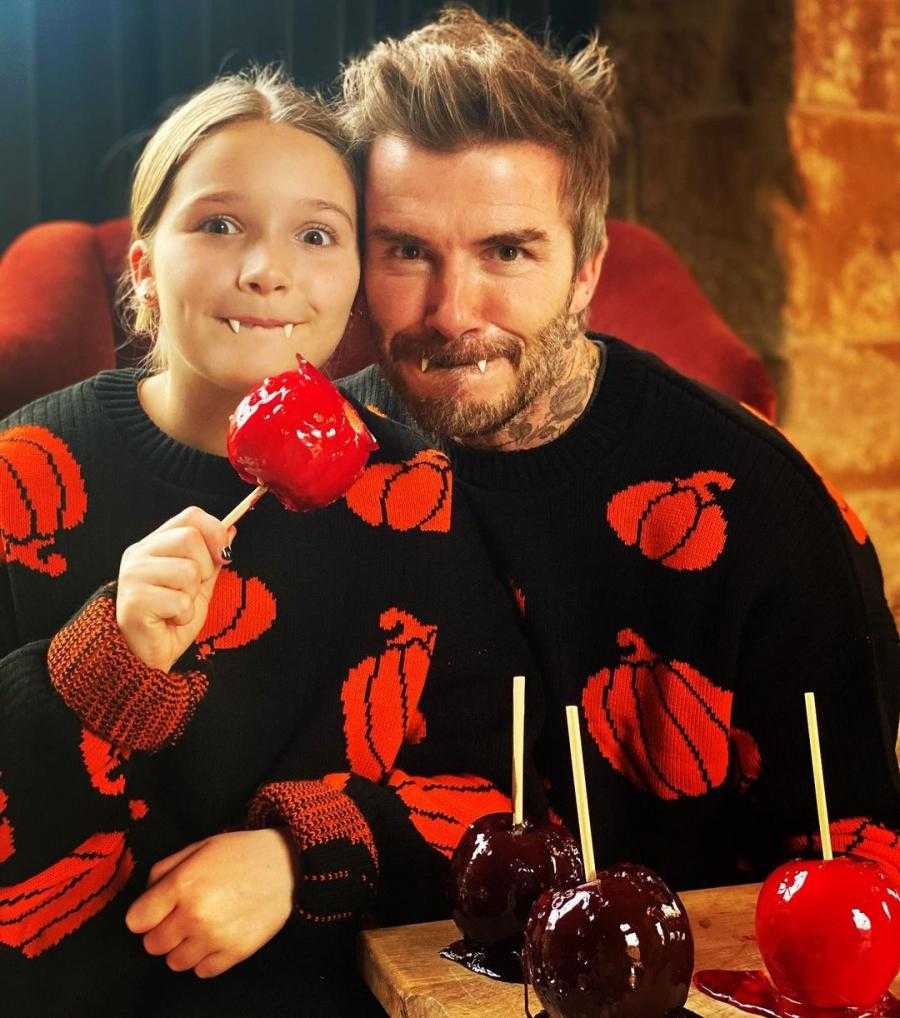 Baju Kembar David Beckham Dengan Sang Putri, Harper Merayakan Halloween 2020