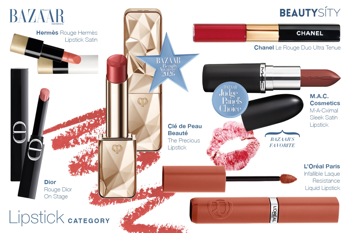 Pemenang Lipstick Bazaar Beauty Awards 2026