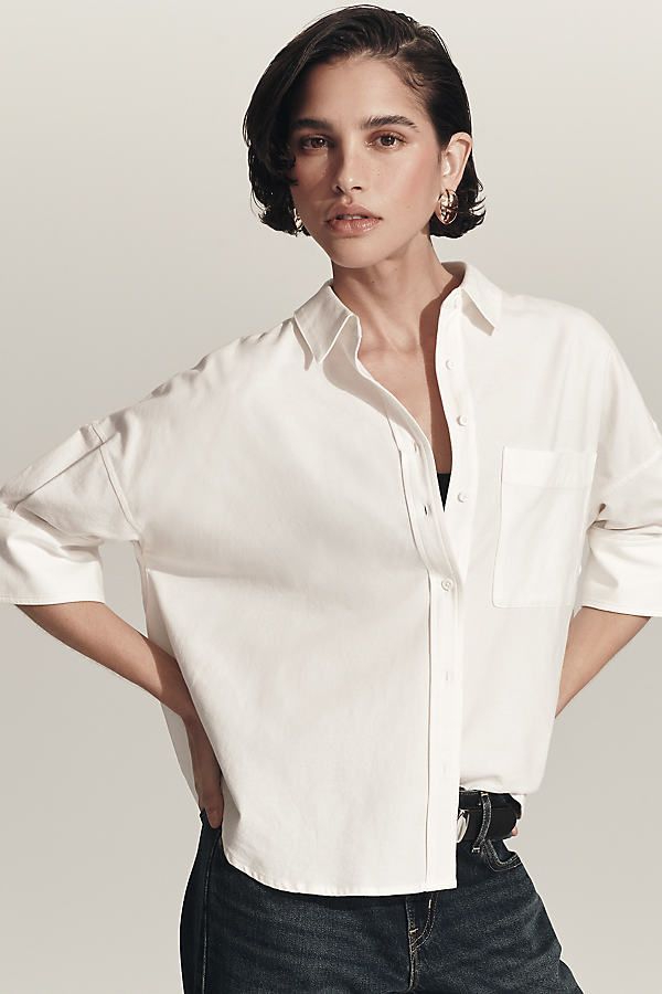 White Boxy Shirt