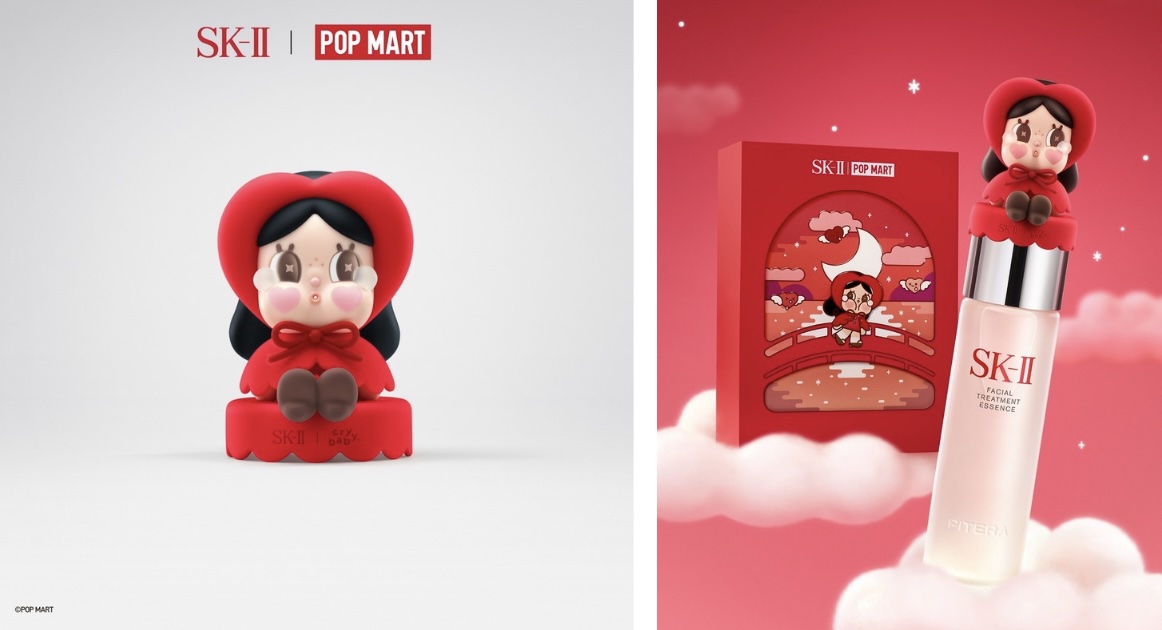 Menggemaskan! Intip Koleksi Kolaborasi SK-II dengan Crybaby Pop Mart