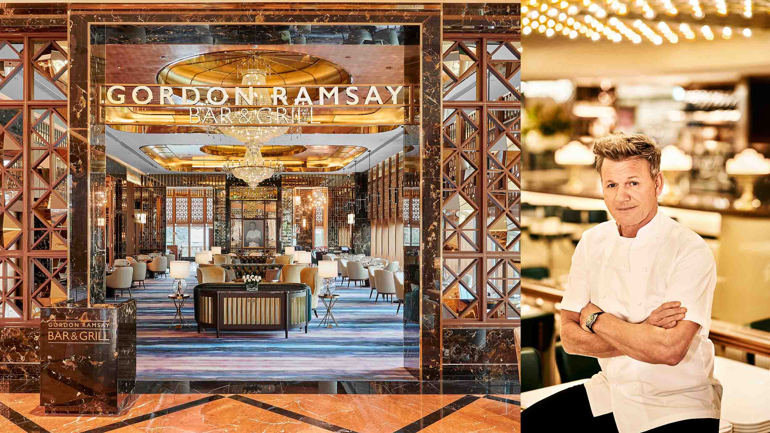 Gerai Gordon Ramsay Bar & Grill Pertama di Luar Negara Inggris