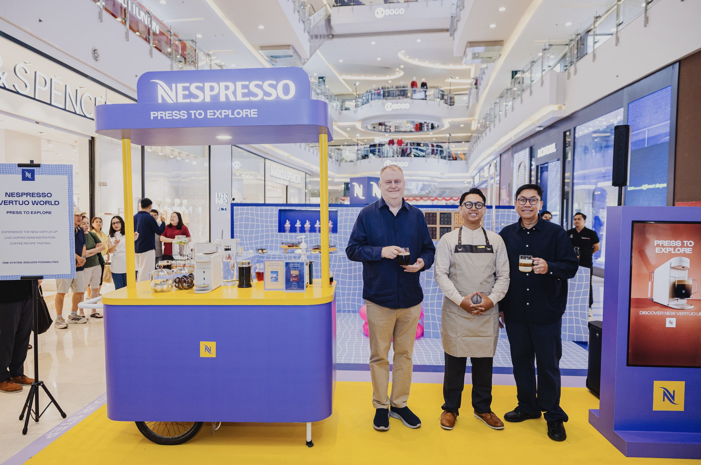 Satu Tombol untuk Merasakan Berbagai Pilihan Resep Kopi dari Nespresso Vertuo Up