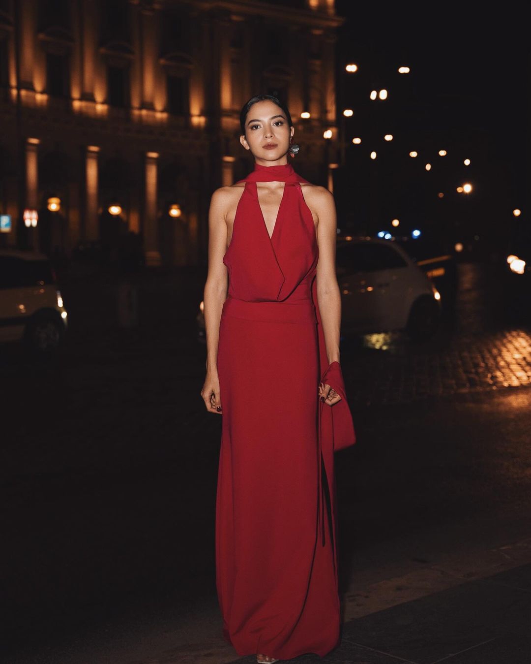 Putri Marino saat Oriflame Gold Conference di Roma