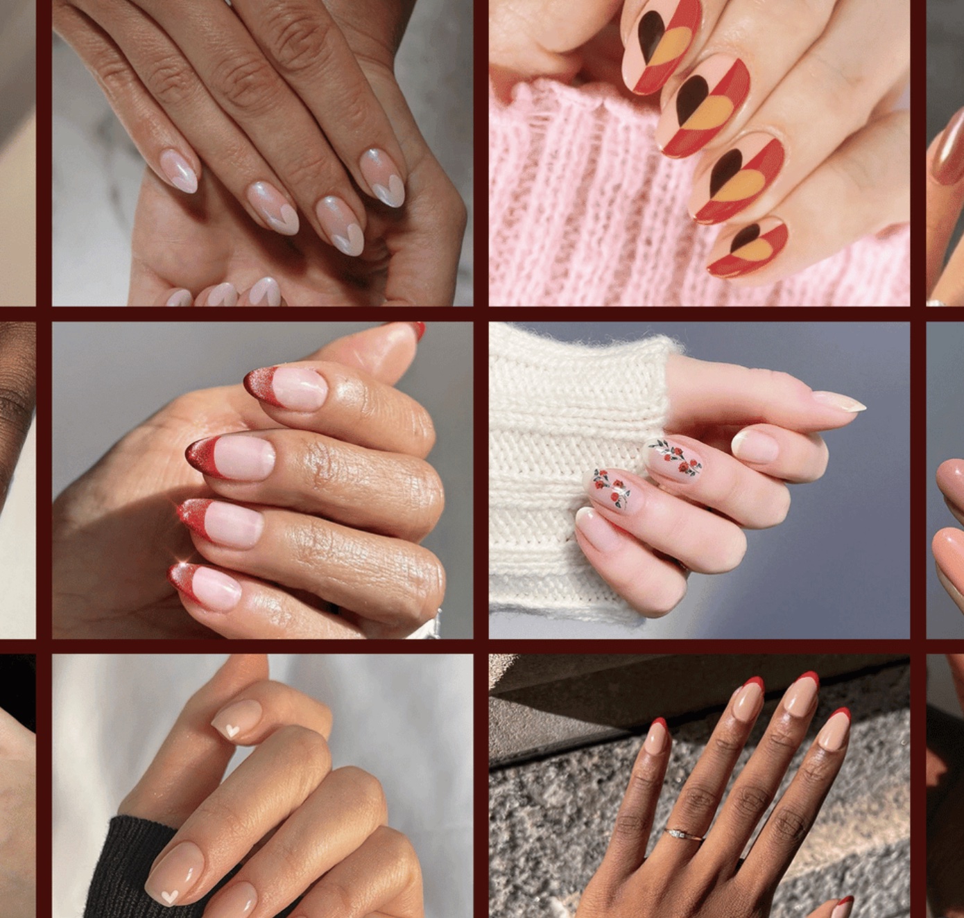 55 Ide Nail Art Valentine untuk Dicoba