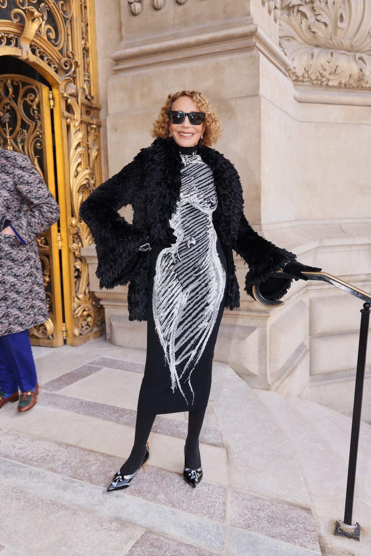 Marisa Berenson di Paris Couture Fashion Week