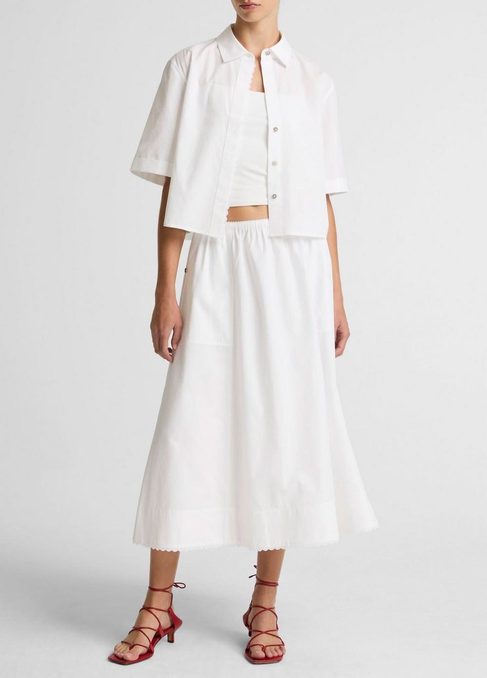 White Boxy Shirt