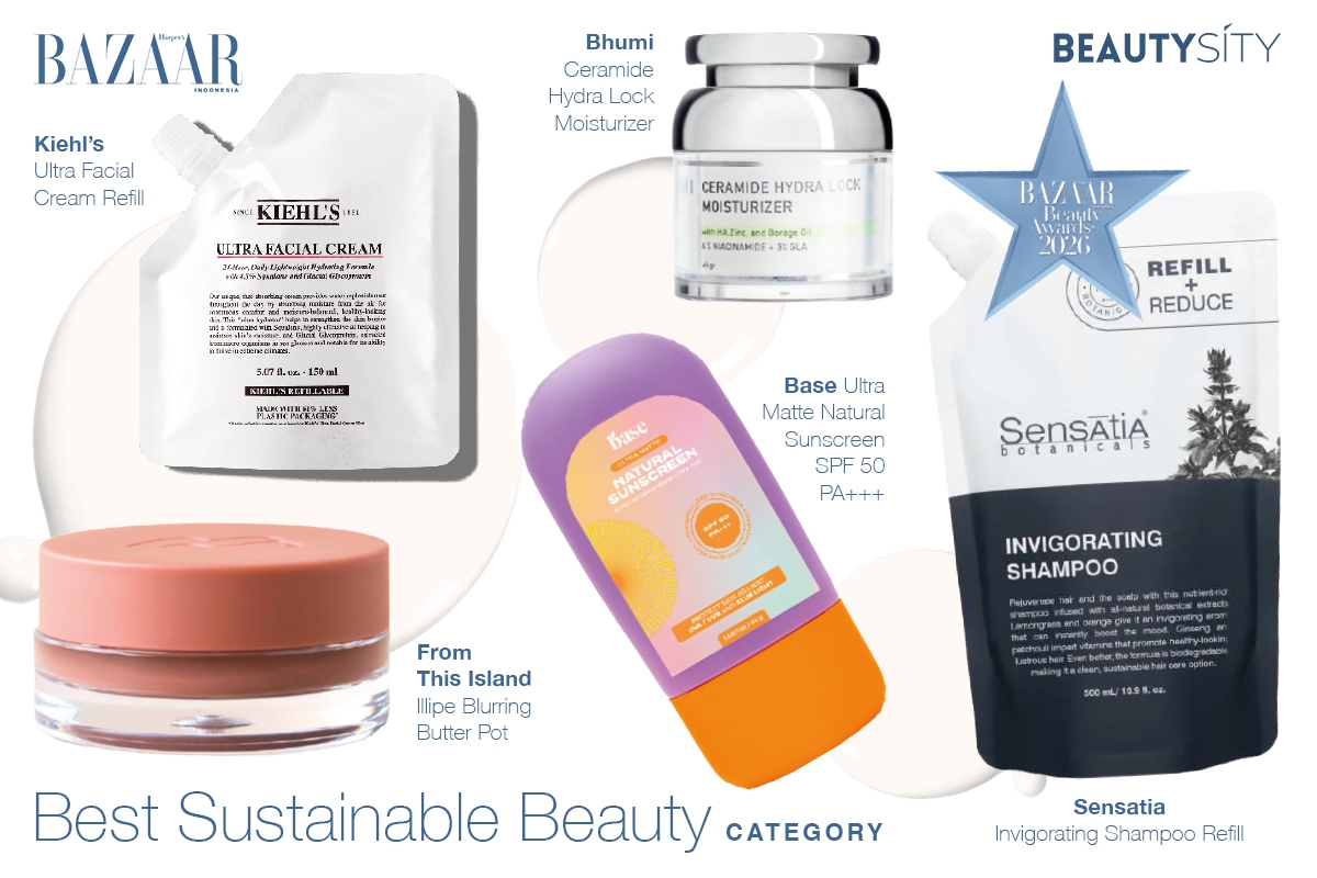Pemenang Best Sustainable Beauty  Bazaar Beauty Awards 2026