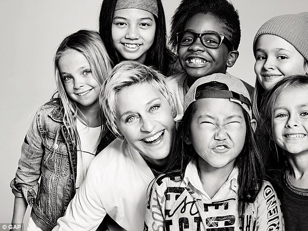 Gap Kids dan Ellen DeGeneres Berkolaborasi