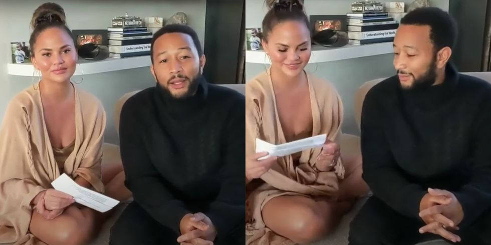 Chrissy Teigen Bacakan Puisi Manis Untuk Pekerja Kesehatan