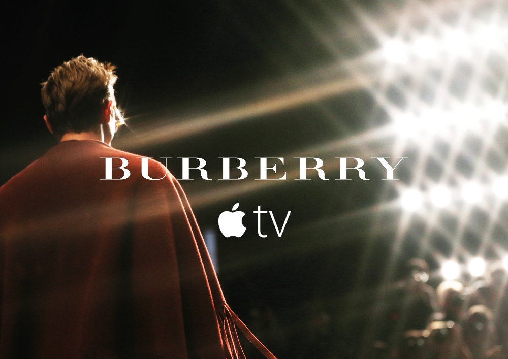 Burberry Meluncurkan Aplikasi di Apple TV