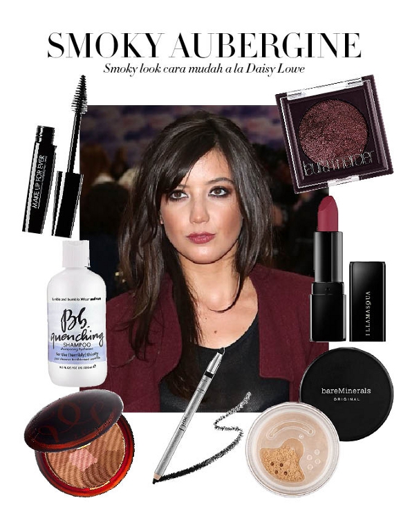 Smoky Look Cara Mudah a la Daisy Lowe