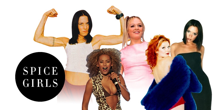 Tampilan Inspirasi Personel Spice Girls