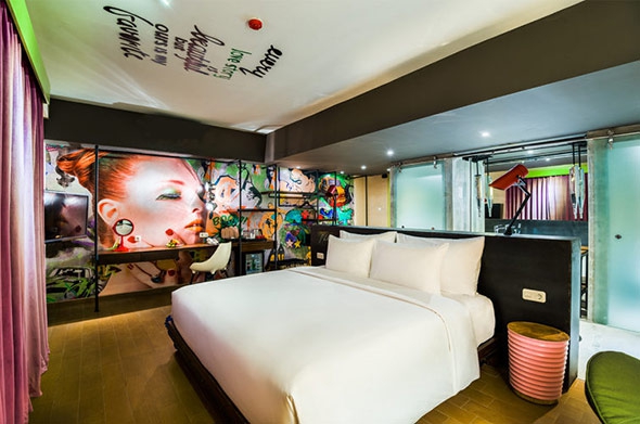 Hotel Kontemporer di Seminyak