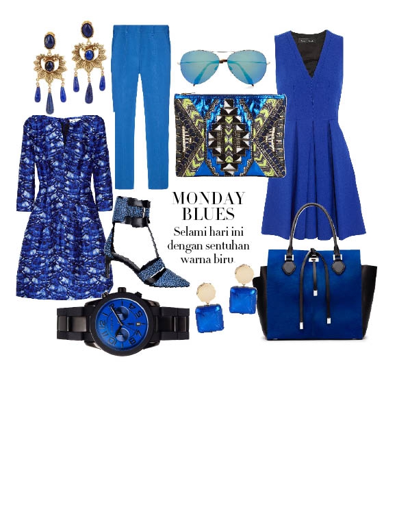 INSPIRASI BIRU UNTUK AWAL PEKAN