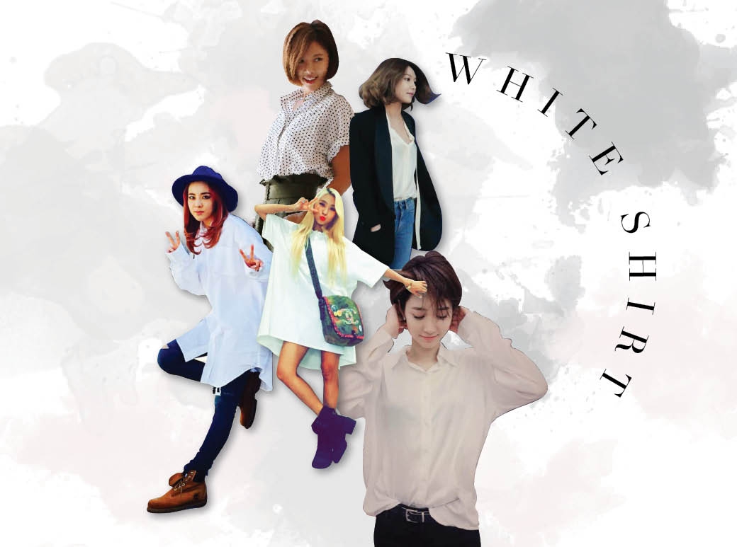 Kemeja Putih Ala Artis Korea