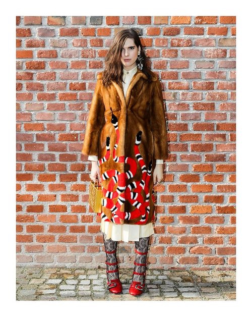 Tamu Selebriti Pada Presentasi Musim Gugur Dari Gucci