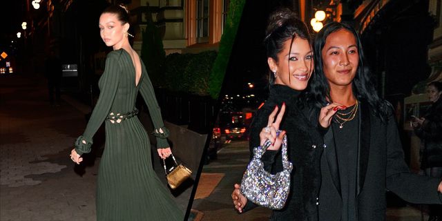 Gigi dan Bella Hadid Membuktikan Kegunaan Model Tas Pesta