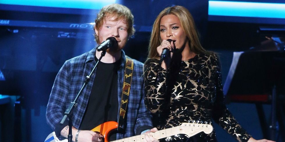 Beyonce Berduet Dengan Ed Sheeran