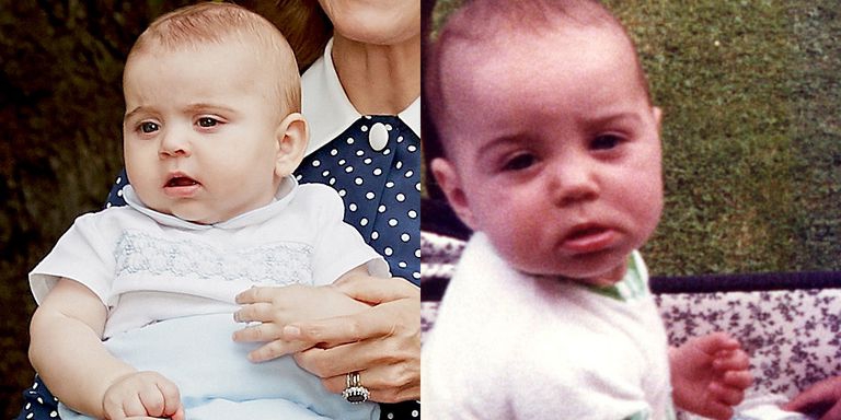Ternyata Pangeran Louis Mirip dengan Kate Middleton