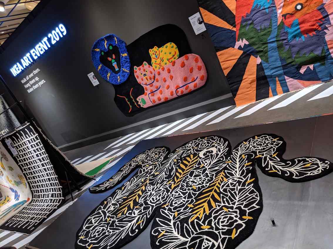 Acara Lelang Karpet Ikea di Casa Indonesia 2019