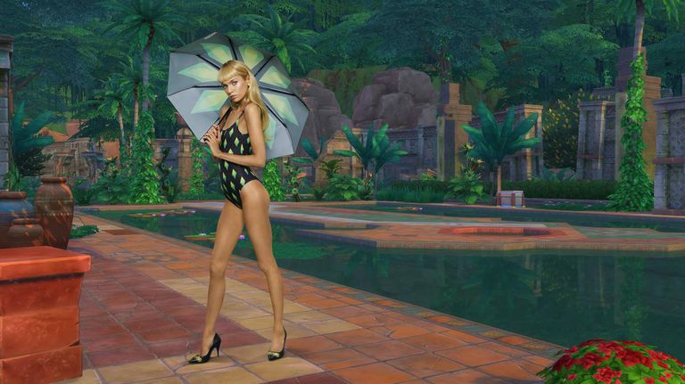 Jeremy Scott Menggunakan The Sims Sebagai Inspirasi Moschino