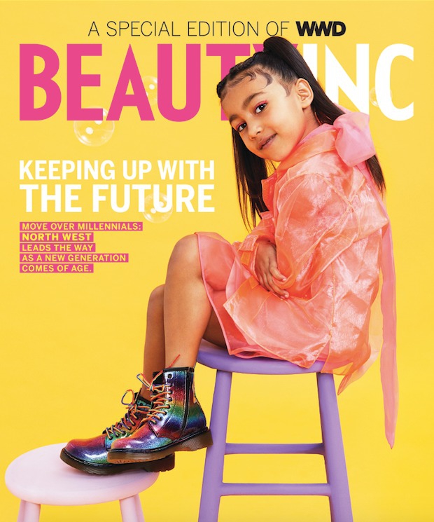 Putri Kim Kardashian yang Berusia 5 Tahun Jadi Cover Majalah
