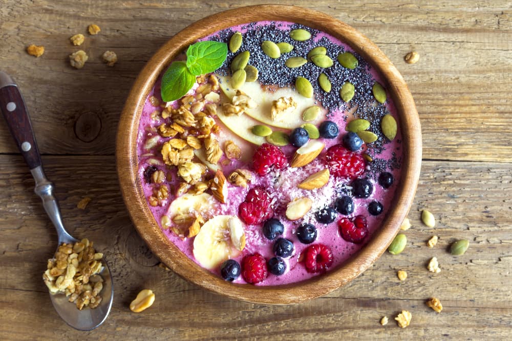Smoothie Bowl, Tren Sajian Cantik dan Sehat di Jakarta