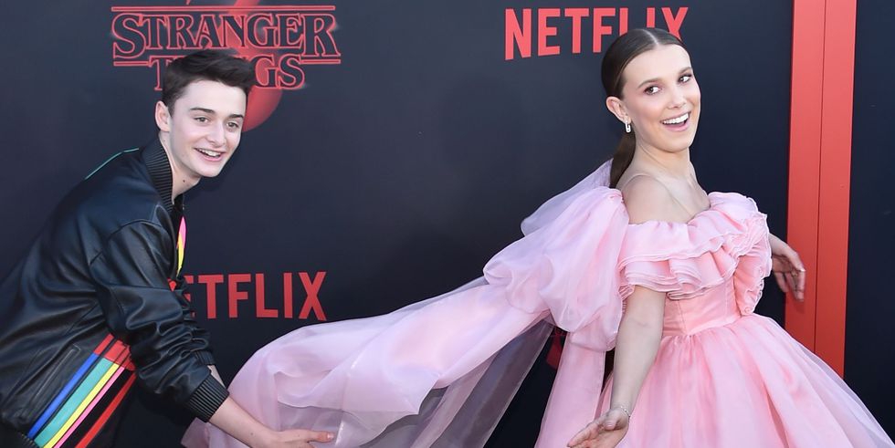 Tampilan Red Carpet Para Pemain di Premier Stranger Things 3