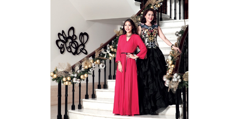 Merayakan Natal ala Imelda dan Sabrina Joseph