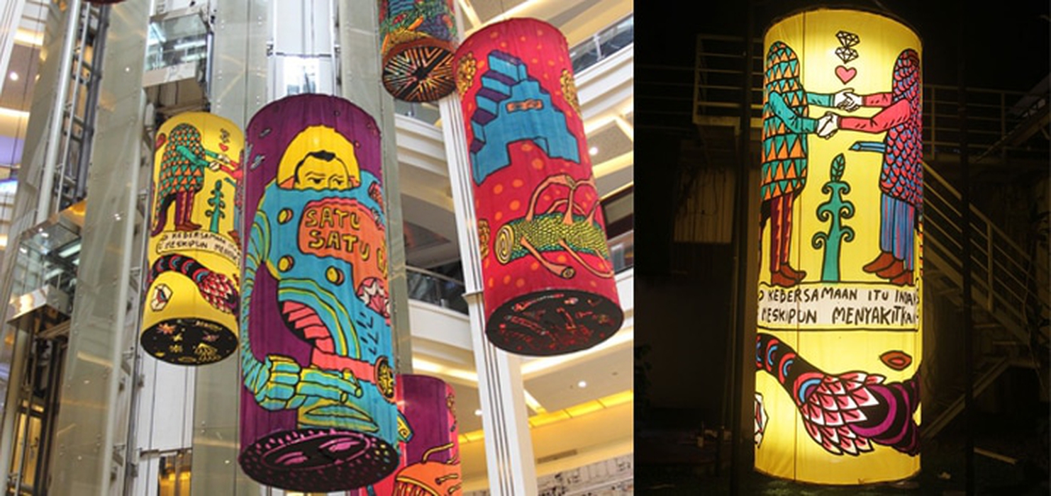 Karya Eko Nugroho untuk Bazaar Art Jakarta