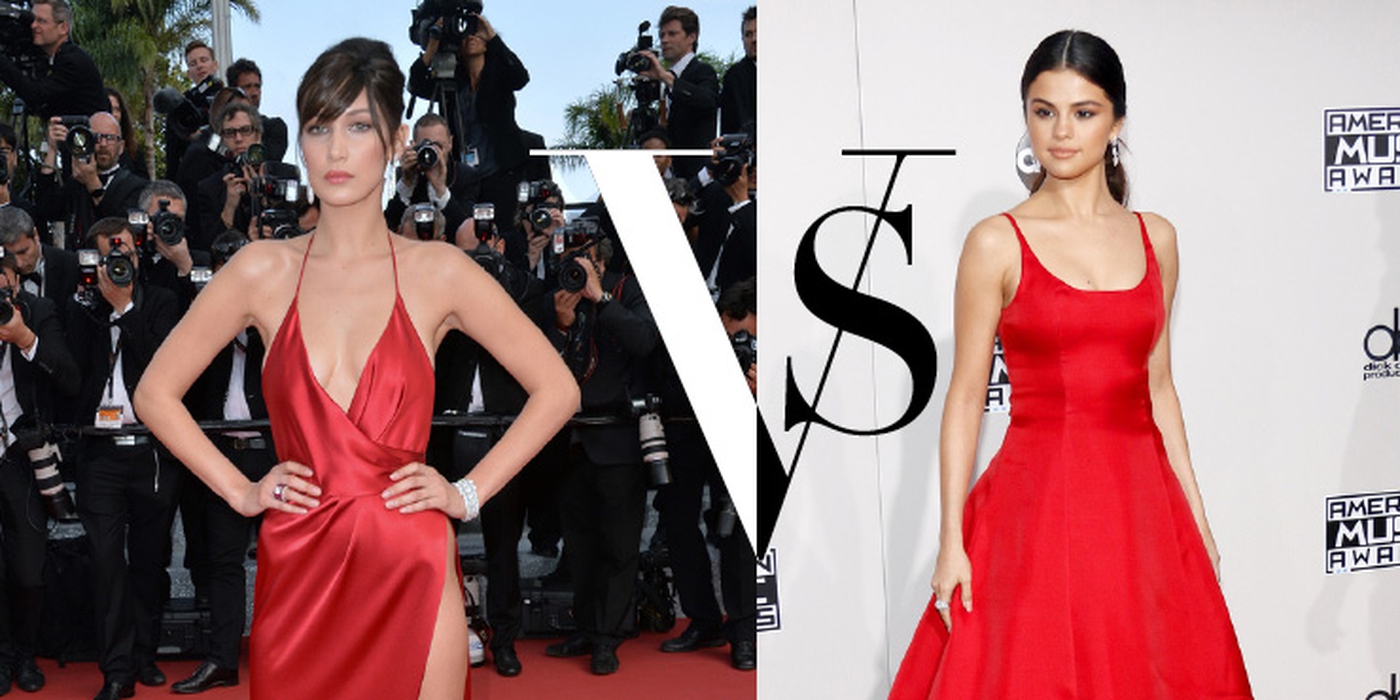Bella Hadid vs Selena Gomez Dalam fashion