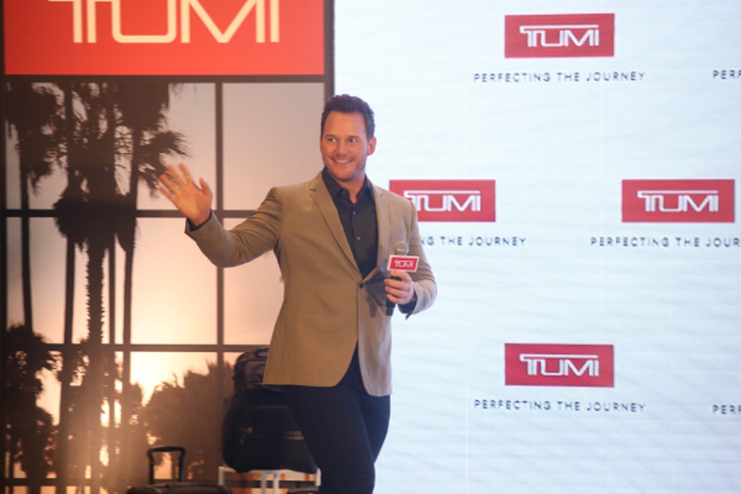 Melihat Chris Pratt Menjadi Wajah Baru Tumi di Hong Kong