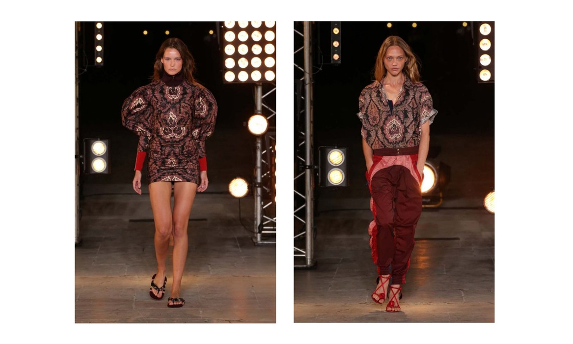 Motif Batik di Koleksi Isabel Marant
