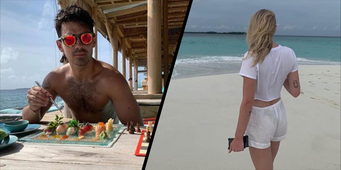 Serunya Sophie Turner Dan Joe Jonas Bulan Madu di Maldives